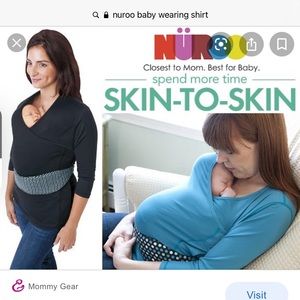 Nuroo baby wearing shirt